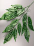 Ветка манго 3 ветки зеленая эконом 70см