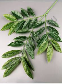 Ветка манго натурального вощеного 3 ветки  65см