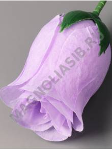 Бутон розы неткан. 3сл 9.5см (бел крас син сир мал оран перс роз)/К