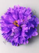 РАСПРОДАЖА ***Москва Хризантема махровая неткан 3сл 12.5см (крас желт роз борд)